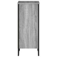 Библиотека, сив сонома, 50x31x74,5 см, инженерно дърво