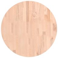 Плот за маса Ø60x1,5 см кръгъл масивен бук