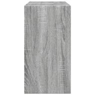 Шкаф за мивка, сив сонома, 63x29x55 см, инженерно дърво