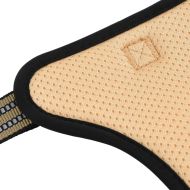 Кучешки нагръдник с отразяващи ивици камуфлажно кафяв M