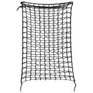 Мрежи за сено, 2 бр, кръгли, черни, 75x50 см, PP