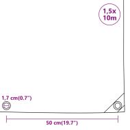 Брезентово платнище, 1,5x10 м, 650 г/м²