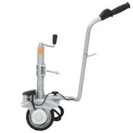 Алуминиево моторизирано опорно колело за ремарке 12 V 350 W