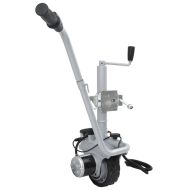 Алуминиево моторизирано опорно колело за ремарке 12 V 350 W