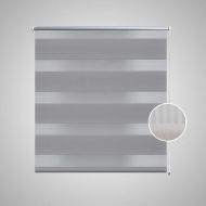 Зебра щора 120,9x175 см Ширина на плат 116,7 см сива