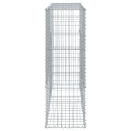 Габионна кошница с покритие, 200x50x150 см, поцинковано желязо