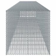 Габионна кошница с покритие, 850x100x100 см, поцинковано желязо