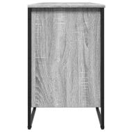 Шкаф за обувки, сив сонома, 90x38x61,5 см, инженерно дърво