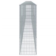Габионна кошница с покритие, 900x50x150 см, поцинковано желязо