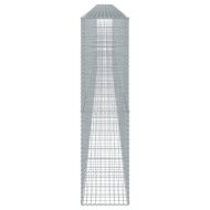 Габионна кошница с покритие, 1100x50x200 см, поцинковано желязо