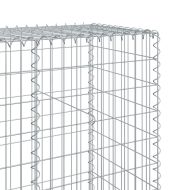 Габионна кошница с покритие, 1100x50x200 см, поцинковано желязо