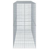 Габионна кошница с покритие, 350x100x200 см, поцинковано желязо