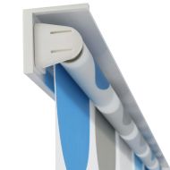 Ролетна щора за баня, 100x240 см, кръгове