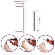 Дръжки за шкафове, 5 бр, златисти, 320 мм, неръждаема стомана