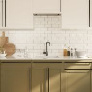 Дръжки за шкафове, 10 бр, черни, 480 мм, неръждаема стомана