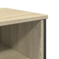 Конзолна маса, дъб сонома, 100x35x74,5 см, инженерно дърво