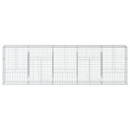 Габионна кошница с покритие, 500x50x150 см, поцинковано желязо