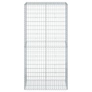 Габионна кошница с покритие, 100x50x200 см, поцинковано желязо