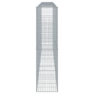 Габионна кошница с покритие, 500x50x200 см, поцинковано желязо