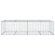Габионна кошница с покритие, 200x100x50 см, поцинковано желязо