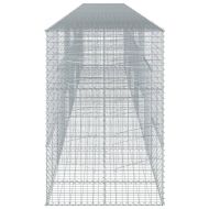 Габионна кошница с покритие, 800x100x150 см, поцинковано желязо