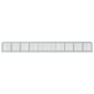 Габионна кошница с капак, 1000x100x100 см, поцинковано желязо