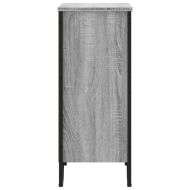 Библиотека, сив сонома, 80x31x74,5 см, инженерно дърво