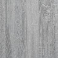Библиотека, сив сонома, 80x31x74,5 см, инженерно дърво