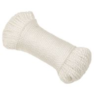 Работно въже бяло 8 мм 100 м полипропилен