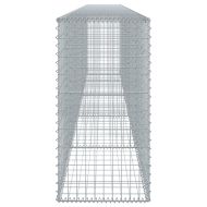 Габионна кошница с покритие, 500x50x100 см, поцинковано желязо