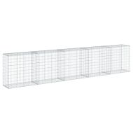 Габионна кошница с покритие, 500x50x100 см, поцинковано желязо