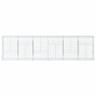 Габионна кошница с покритие, 600x50x150 см, поцинковано желязо