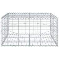 Габионна кошница с покритие, 100x100x50 см, поцинковано желязо