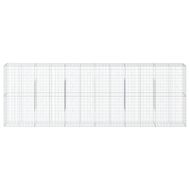 Габионна кошница с покритие, 600x50x200 см, поцинковано желязо