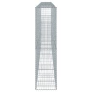 Габионна кошница с покритие, 600x50x200 см, поцинковано желязо