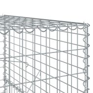 Габионна кошница с покритие, 900x100x150 см, поцинковано желязо