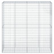 Габионна кошница с покритие, 200x50x200 см, поцинковано желязо