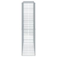 Габионна кошница с покритие, 200x50x200 см, поцинковано желязо