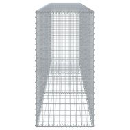Габионна кошница с покритие, 300x50x100 см, поцинковано желязо