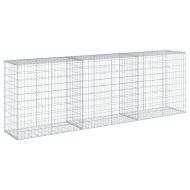 Габионна кошница с покритие, 300x50x100 см, поцинковано желязо