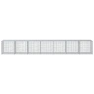 Габионна кошница с покритие, 700x100x100 см, поцинковано желязо