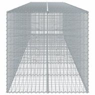 Габионна кошница с покритие, 700x100x100 см, поцинковано желязо