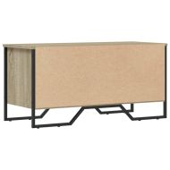 Шкаф за обувки, сонома дъб, 90x38x45,5 см, инженерно дърво