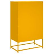 Висок шкаф, горчица жълто, 68x39x111,5 см, стомана