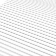 Дунапренов матрак, бял, 160x220 см, твърдост H2 H3