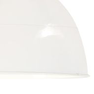 Индустриален винтидж пендел 25 W бял кръгъл 31 см E27