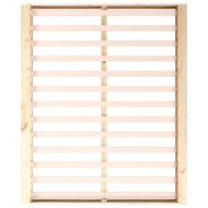 Рамка за легло 200x200 см масивно дърво