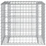 Градинска пейка с кошница габион импрегнирана борова дървесина