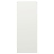 Стойка за дърва за огрев, бяла, 60x40x100 см, стомана