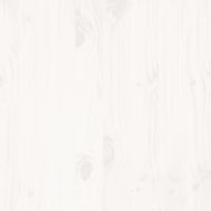 Рамка за легло без матрак, бял, 160x200 см, бор масив